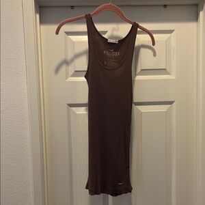 Hollister Women's Chocolate Tank Top